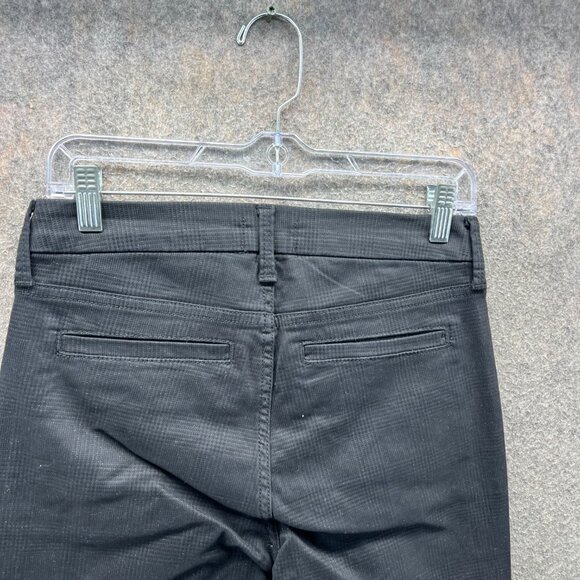 Joe’s Jeans Honey Pants Women 28 Black High Rise Curvy Skinny Ankle Houndstooth - Picture 7 of 10